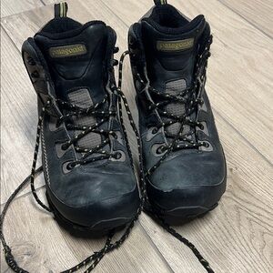 Patagonia Black and Gray Hiking Boots